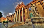 Entrance of Istanbul Archaeology Museum