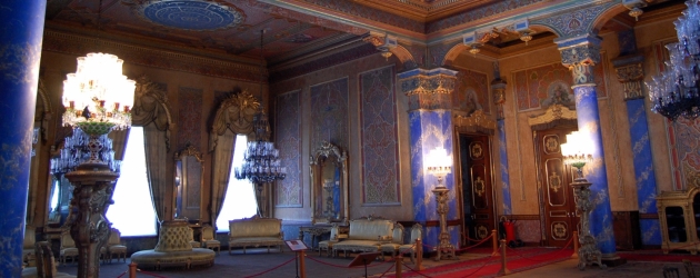 Gorgeous rooms in Dolmabahce Palace