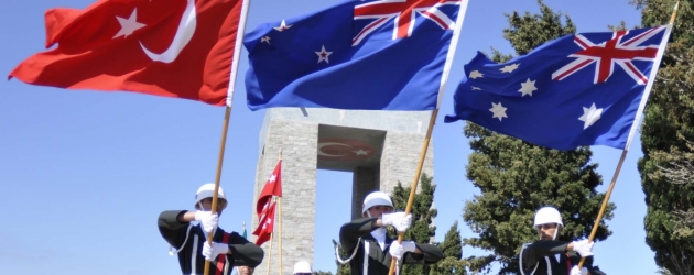 Anzac Classics Tour - Ceremony in Anzac Cove