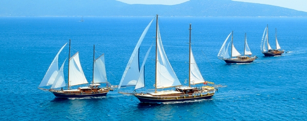 An Amazing picture of Gulet cruises in Bodrum