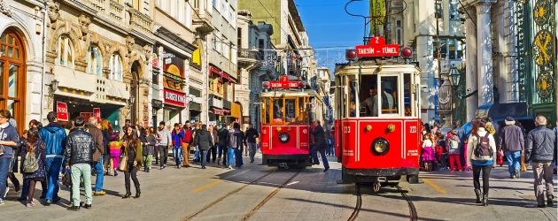 Istiklal Street in Istanbul