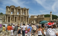 Wonderful tour in Celsus Library, Ephesus Turkey