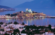 Beautiful sight of Bodrum Castle Beautiful sight of Bodrum Castle