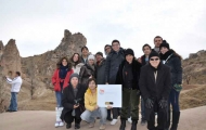  Adentro del museo abierto de Goreme, Capadocia 