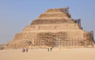 Magnificent view of pyramid in Cairo