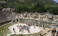View of Ancient Theatre in Ephesus
