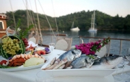 Taste fresh local fish in Fethiye gulet cruise