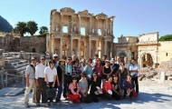 Amazing tour in Celsus Library