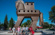 Ancient Trojan Horse in Canakkale