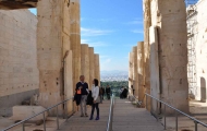 Entrance of Acropolis of Greece
