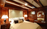 Wonderful bedroom view of Marmaris gulet cruise