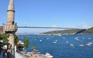 Unique view of Bosphorus