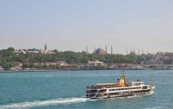 A Ferry in Bosphorus