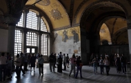 Istanbul Discovery Tour , Deesis Mosaic in Hagia Sophia