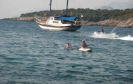 Enjoy swimming in Bodrum gulet cruise