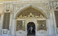 Imperial gate in Topkapi Palace