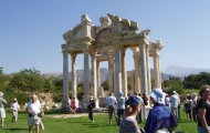 Ancient tetrapylon in Aphrodisias