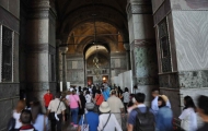 Entrance of Hagia Sophia 