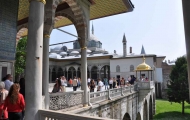 Inside view of Topkapi Palace