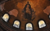 Marvelous picture from apse of Hagia Sophia
