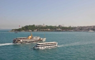 Magnificent view of Bosphorus in Istanbul