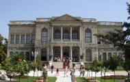 Entrance of Dolmabahce Palace in Istanbul