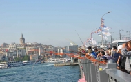  A nice point of Galata Bridge, Istanbul